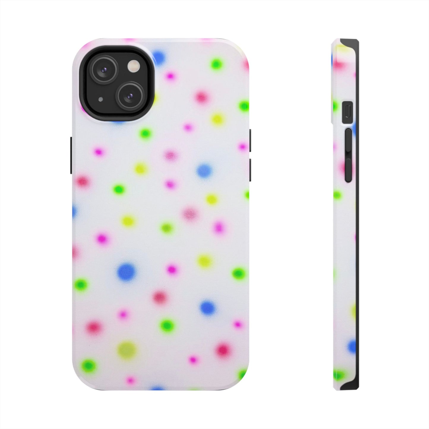 "birthday cake polka dot" airbrush iPhone case
