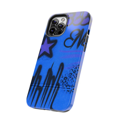 "infamous indigo" airbrush iPhone case