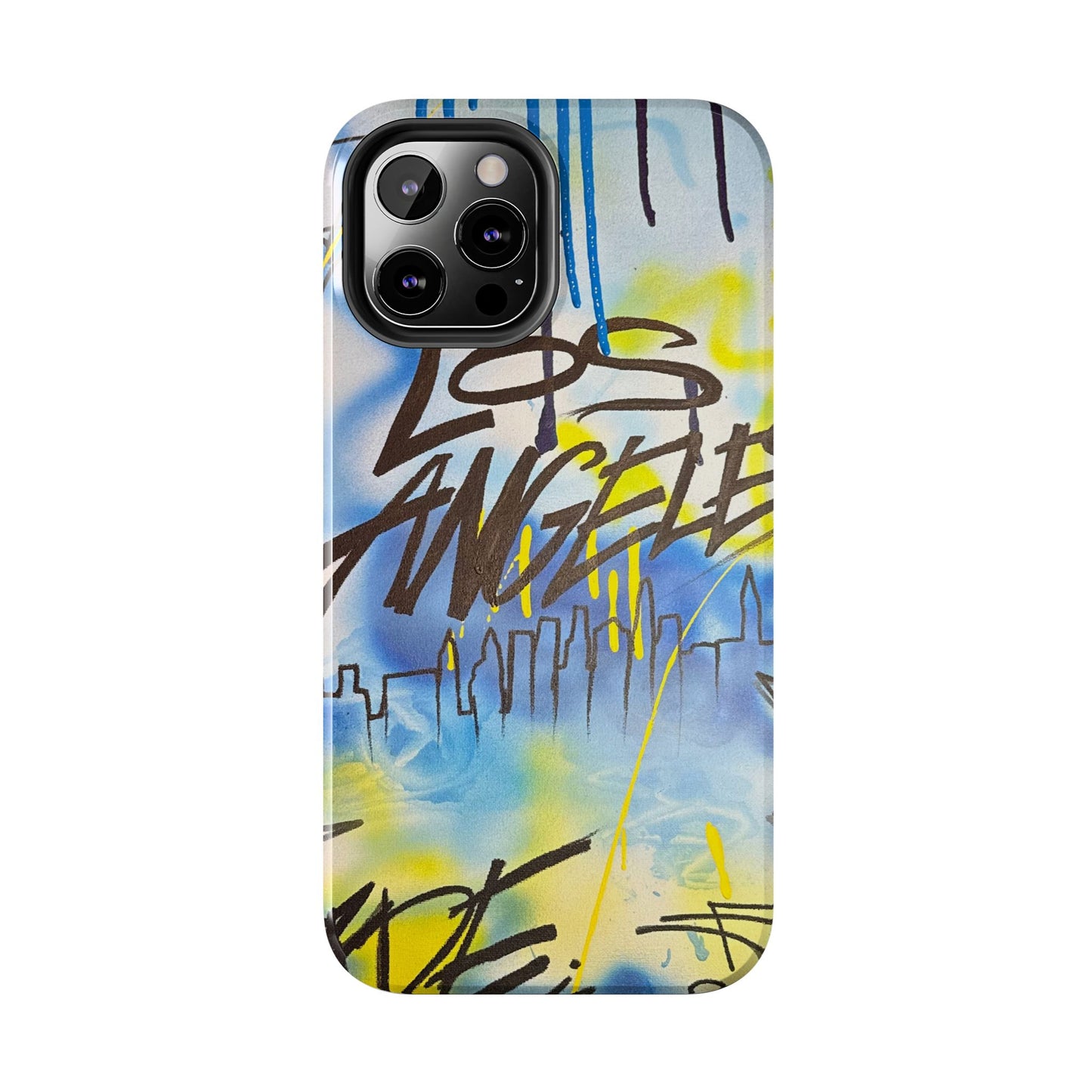 "los angeles" airbrush iPhone case