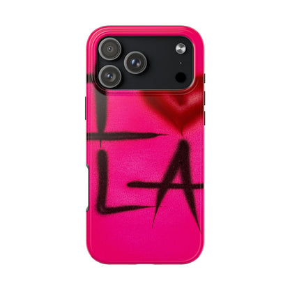 "I <3 LA" airbrush iPhone case