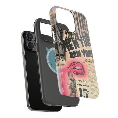 MagSafe „New York, New York“ Airbrush iPhone Hülle