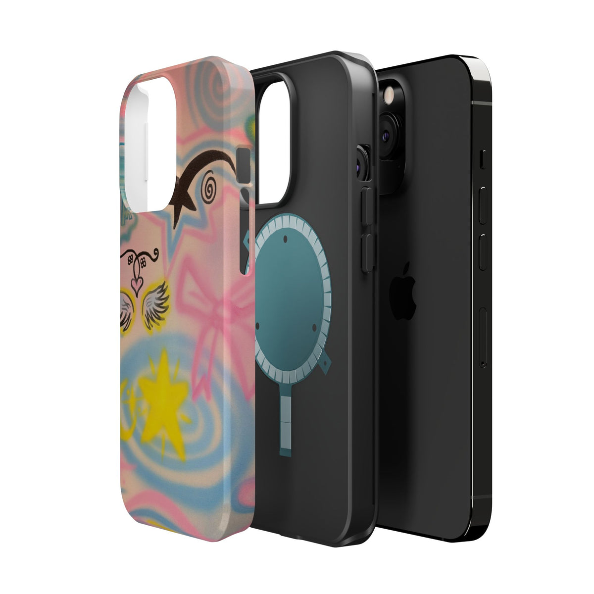 MagSafe "star energy" airbrush iPhone case