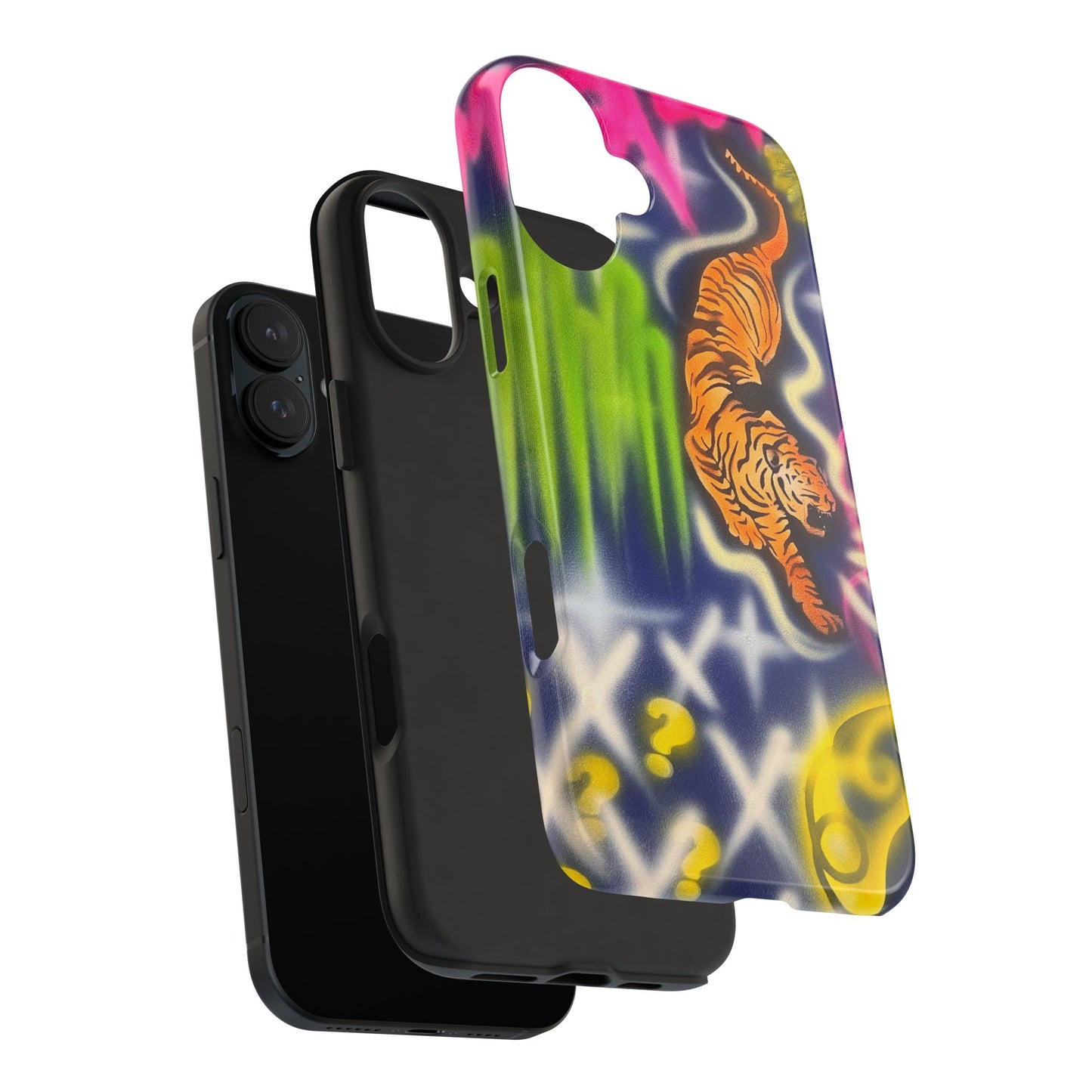 "mega luv" airbrush iPhone case
