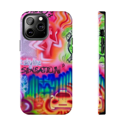 "skyline sensation" airbrush iPhone case