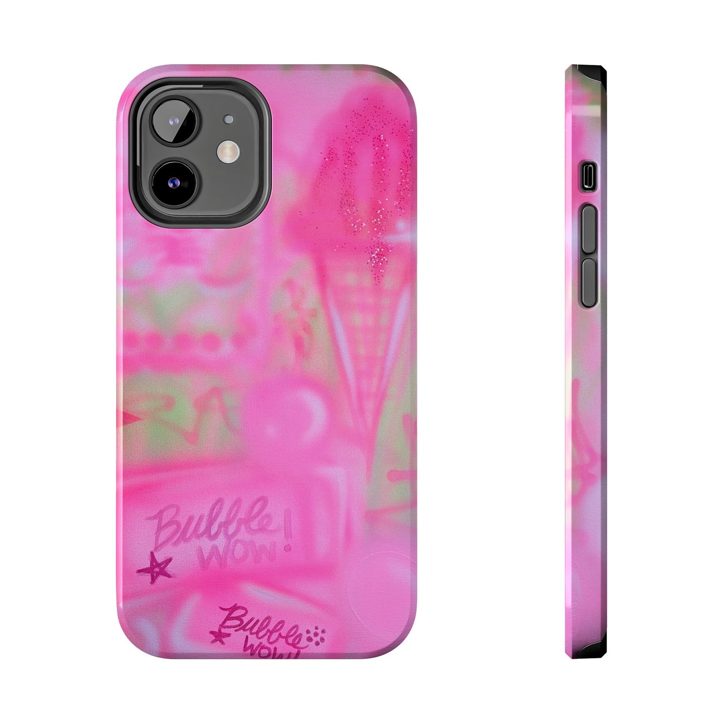 "miami matcha" airbrush iPhone case