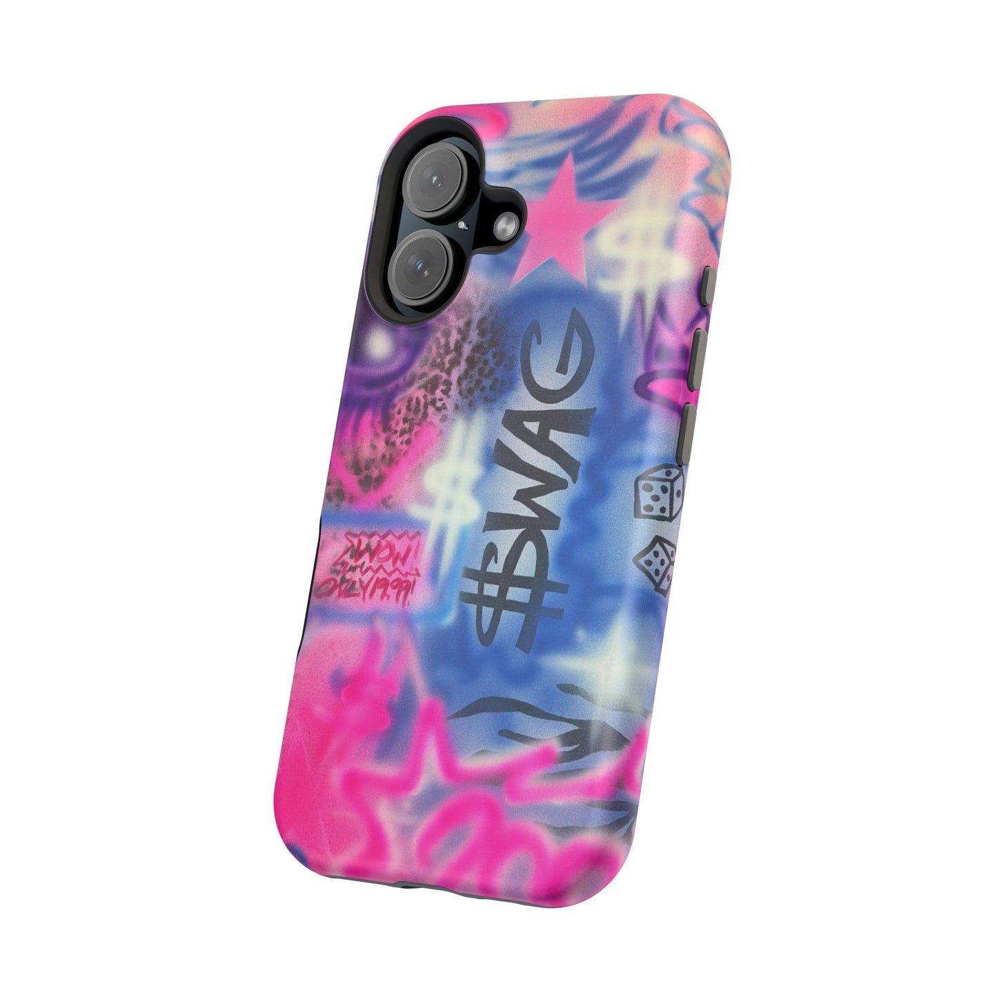 MagSafe "$wag" airbrush iPhone case