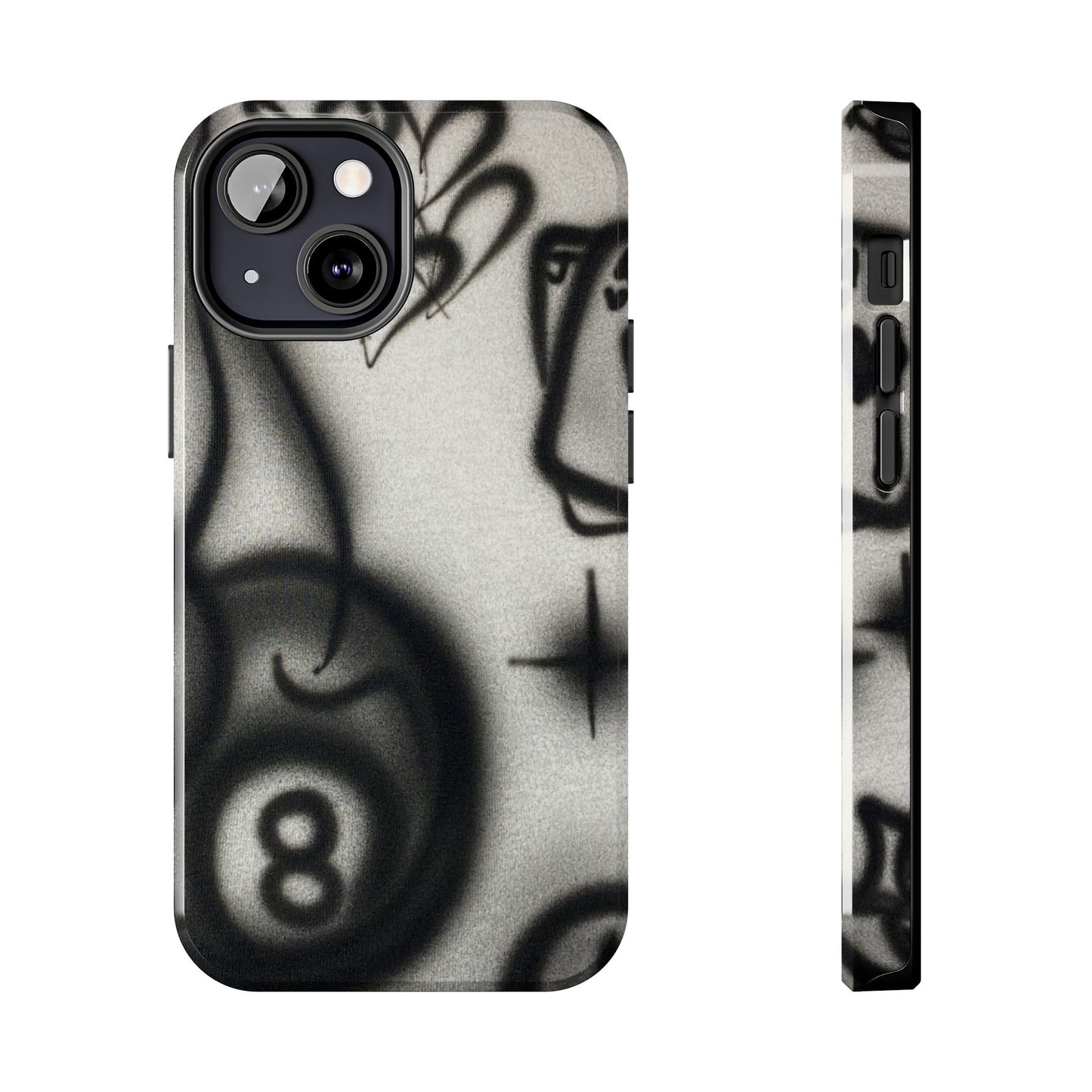 "hidden ace" airbrush iPhone case