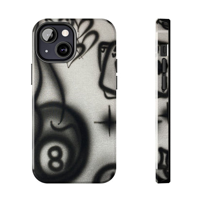 "hidden ace" airbrush iPhone case