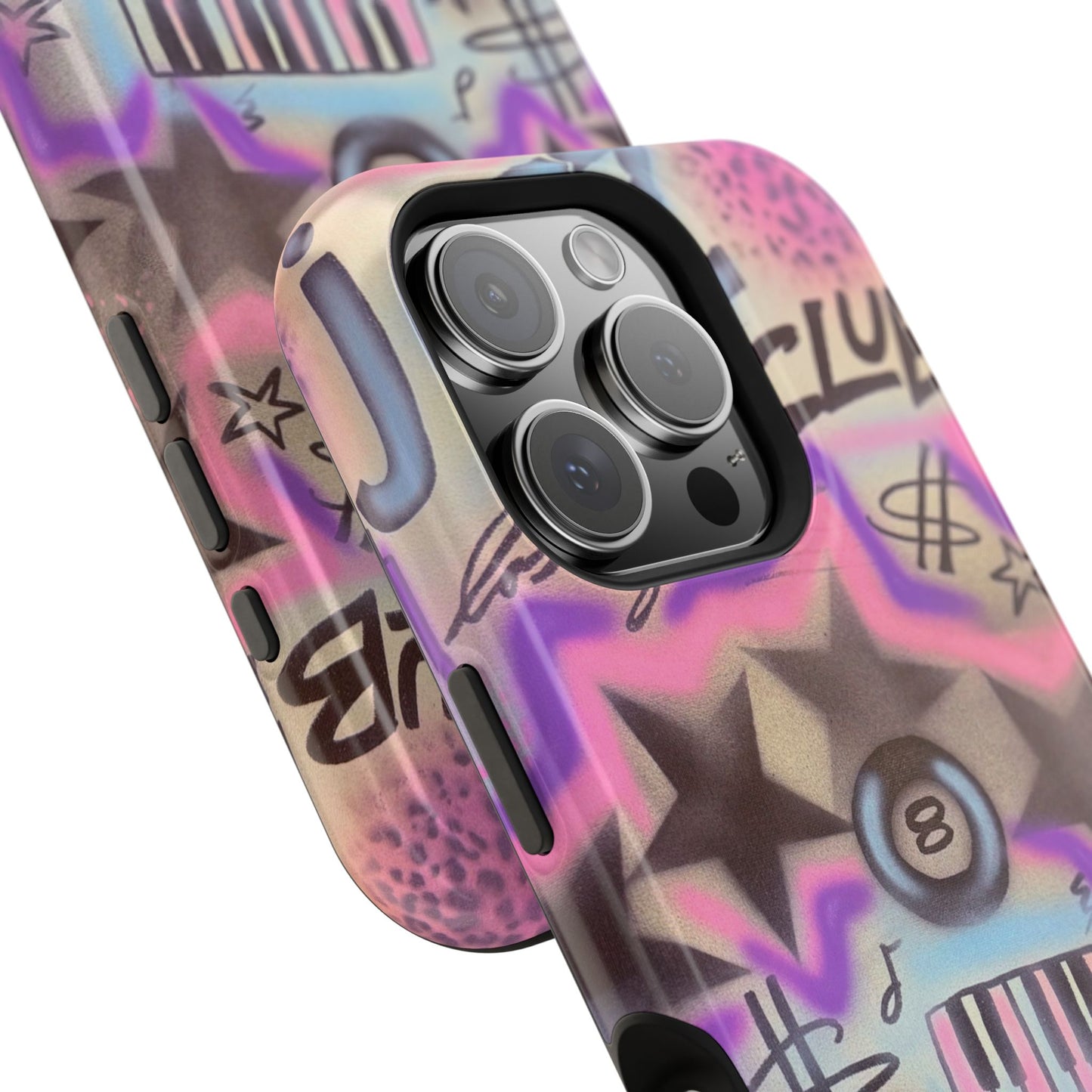 MagSafe "jazz club" airbrush iPhone case