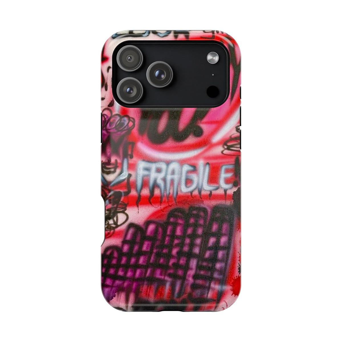 MagSafe "lucky you!" airbrush iPhone case