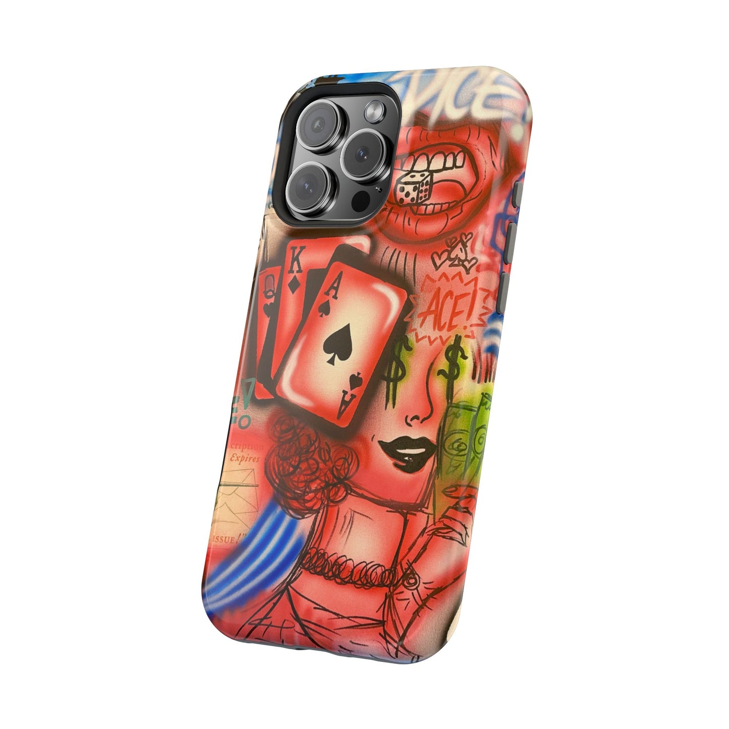 MagSafe "Zufall!" Airbrush iPhone Hülle