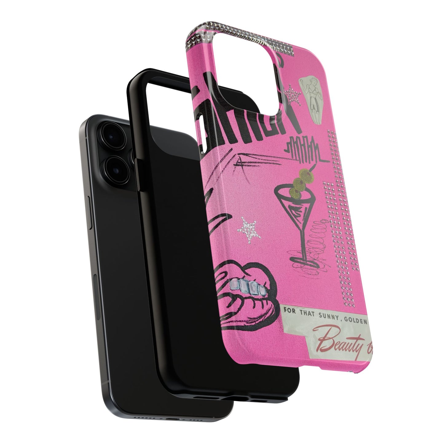 "high fashion" airbrush iPhone case