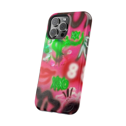 MagSafe "electr!c dreamz" Airbrush iPhone Hülle