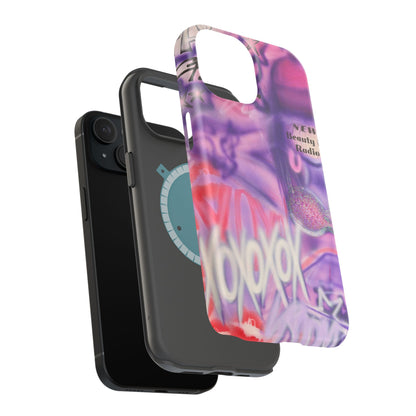 MagSafe "mic check" airbrush iPhone case