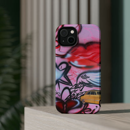 MagSafe "lust or love" airbrush iPhone case