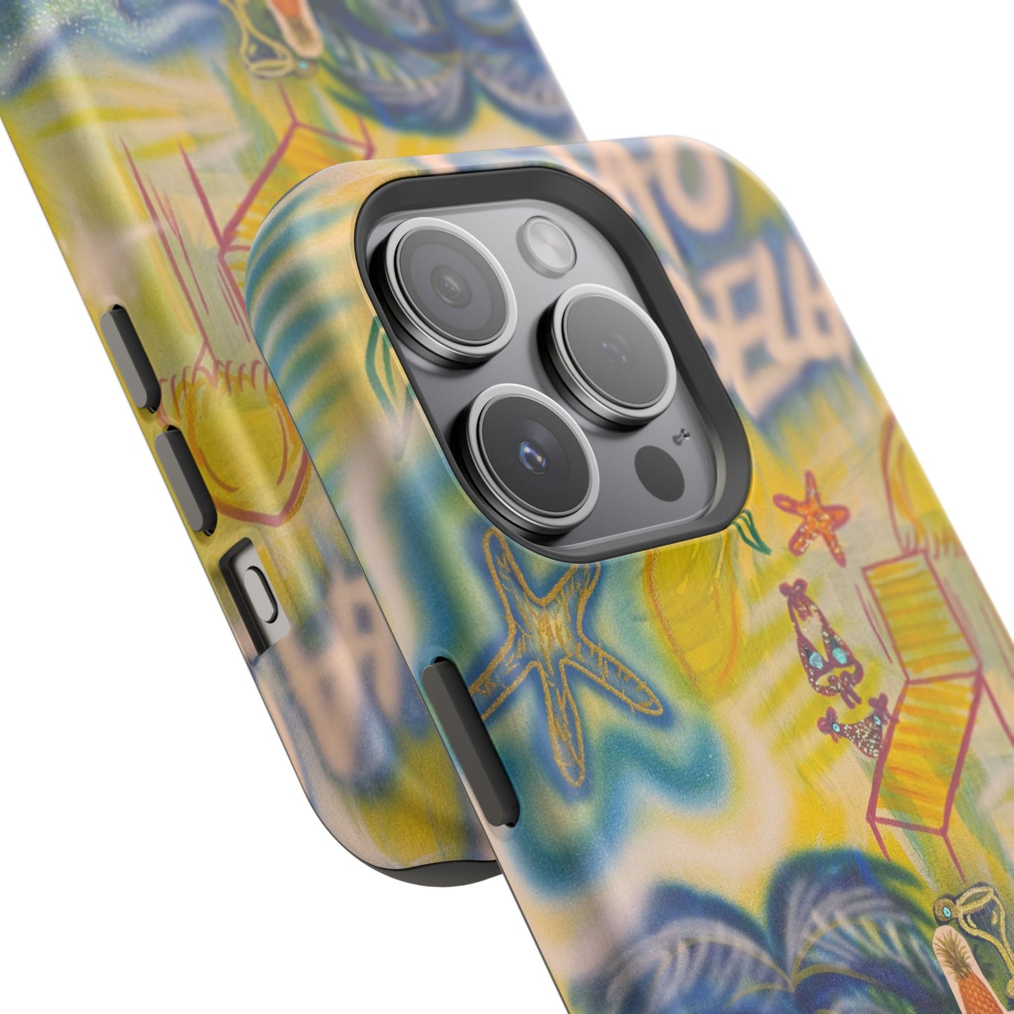 MagSafe "ciao bella" airbrush iPhone case