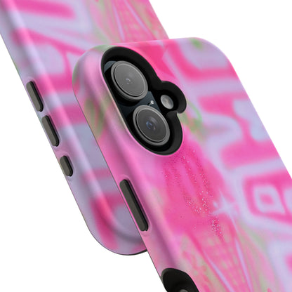 MagSafe "sunset sorbet" airbrush iPhone case