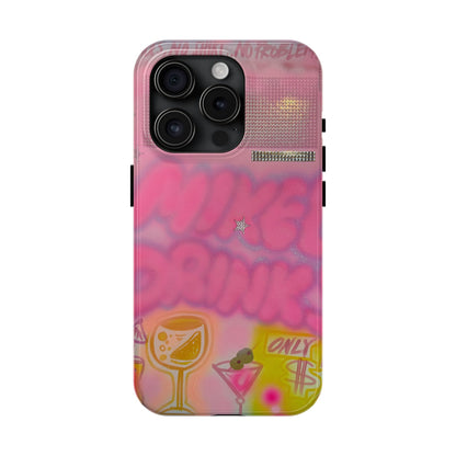 "mixed drinks" airbrush iPhone case