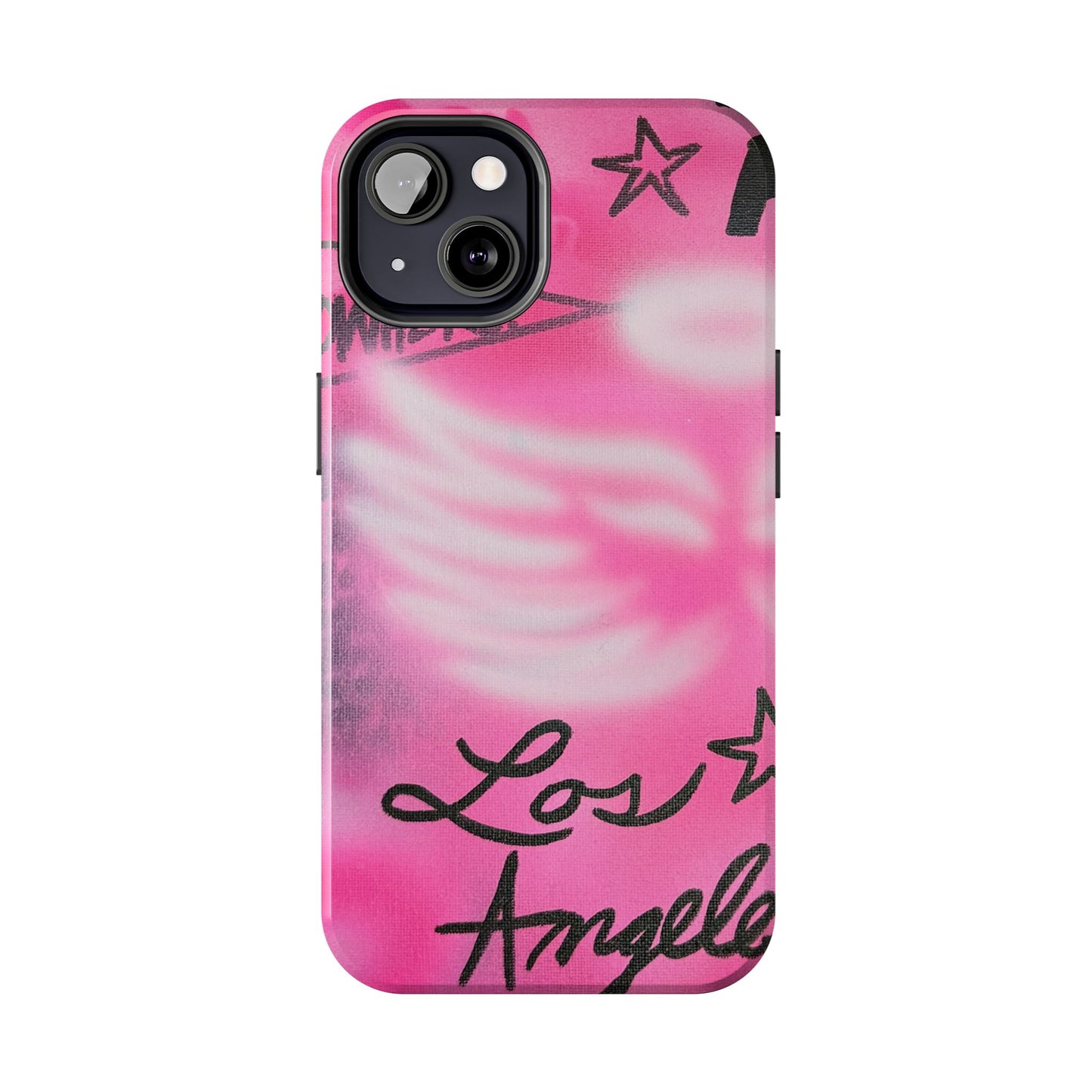 "pink angel wings" airbrush iPhone case
