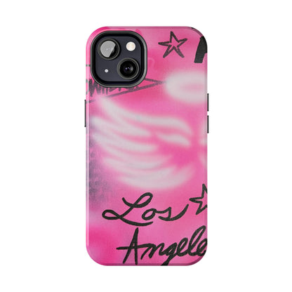 "pink angel wings" airbrush iPhone case