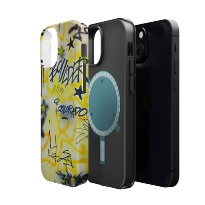 MagSafe "boulder" airbrush iPhone case