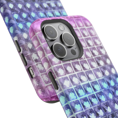 MagSafe "multicolor studs" airbrush iPhone case