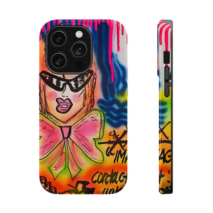 MagSafe „Kontakt unbekannt“ Airbrush iPhone Hülle