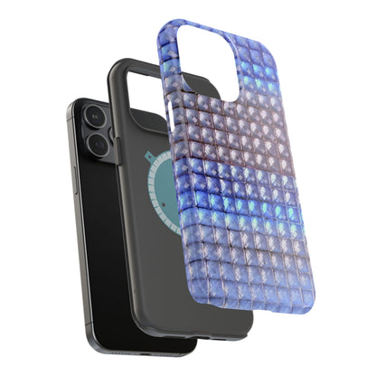 MagSafe "blue studs" airbrush iPhone case