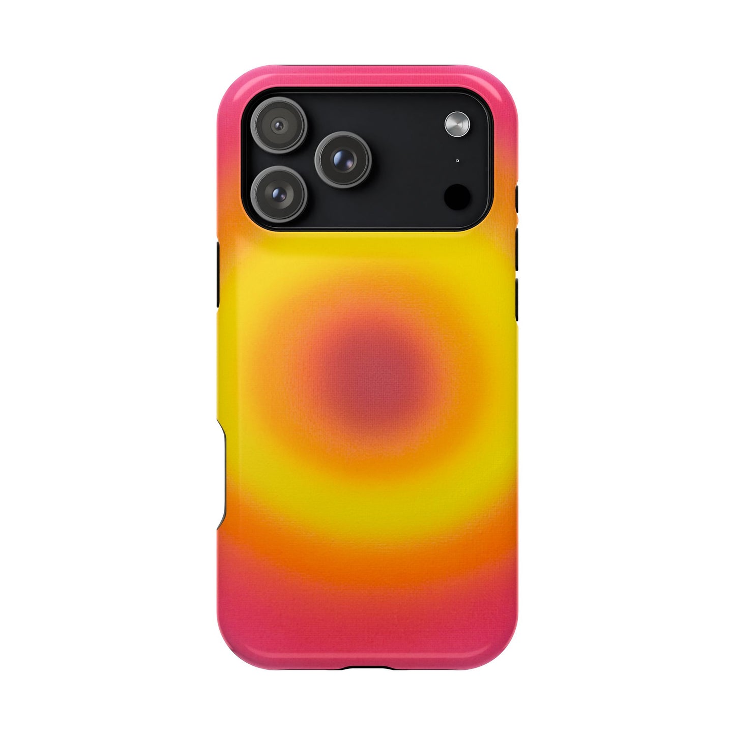MagSafe "Pink Lemonade Aura" Airbrush iPhone Case