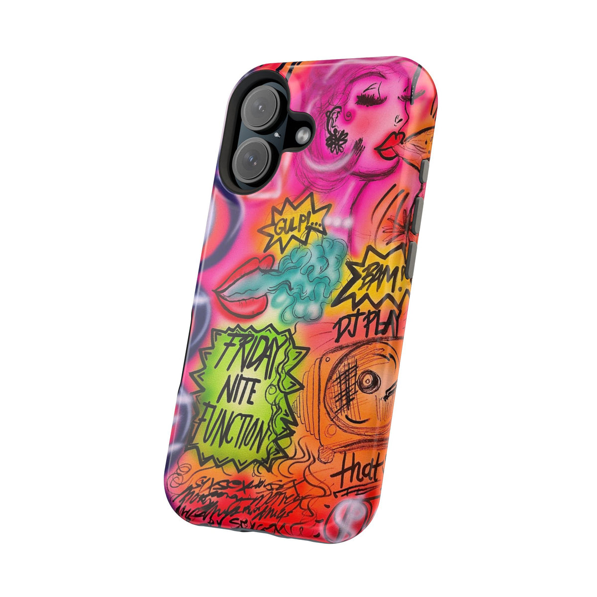 MagSafe „Vegas Ventures“ Airbrush iPhone-Hülle