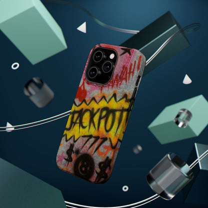 MagSafe "JACKPOT!" airbrush iPhone case
