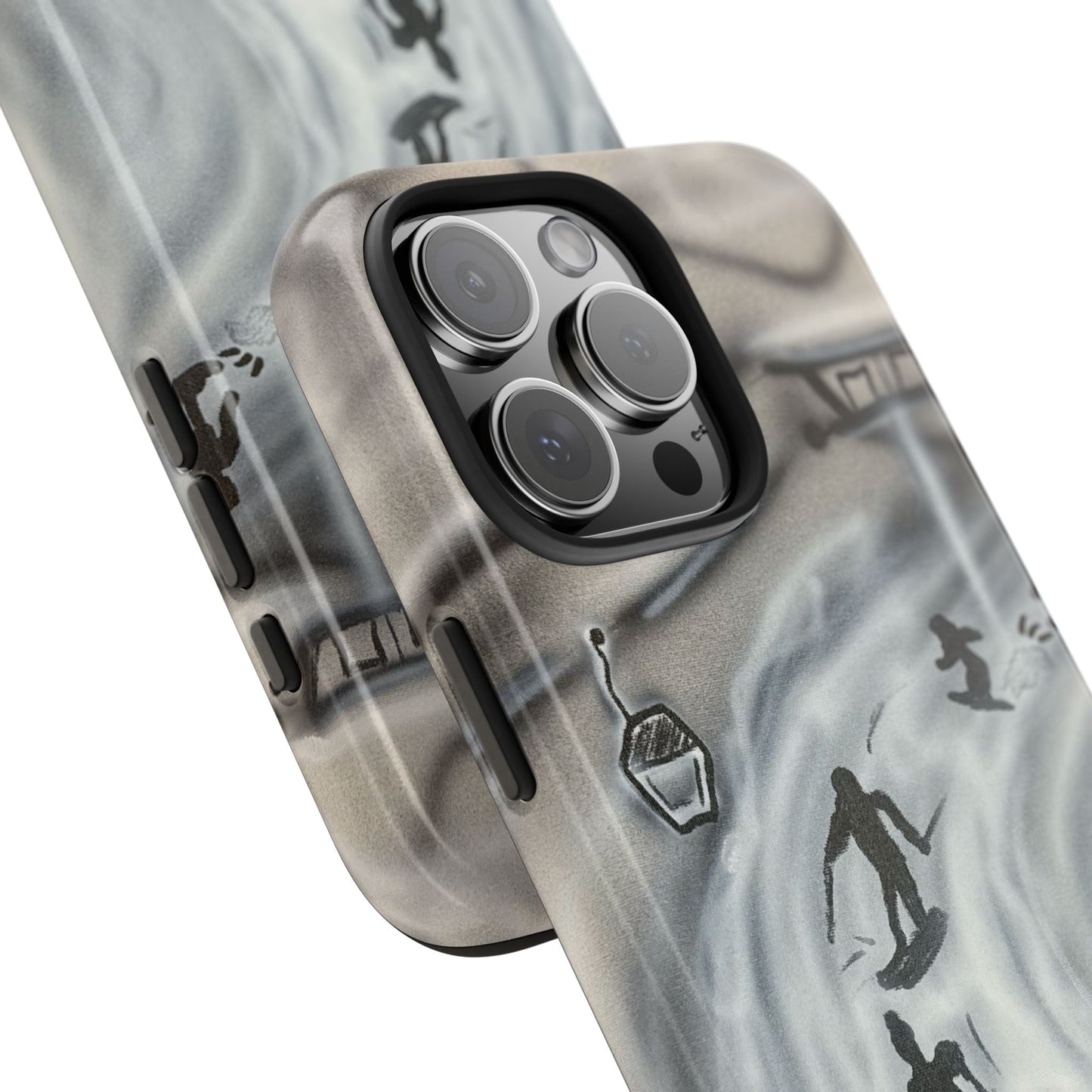 "arctic avalanche" airbrush iPhone case