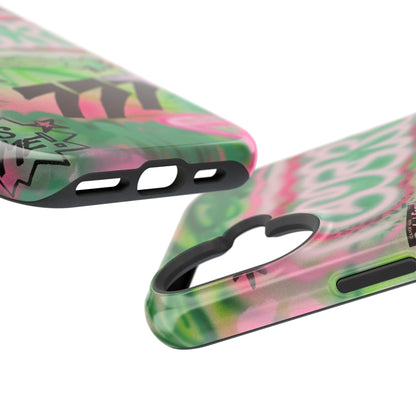 MagSafe "so lucky" airbrush iPhone case