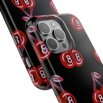 MagSafe "cami cherry" airbrush iPhone case