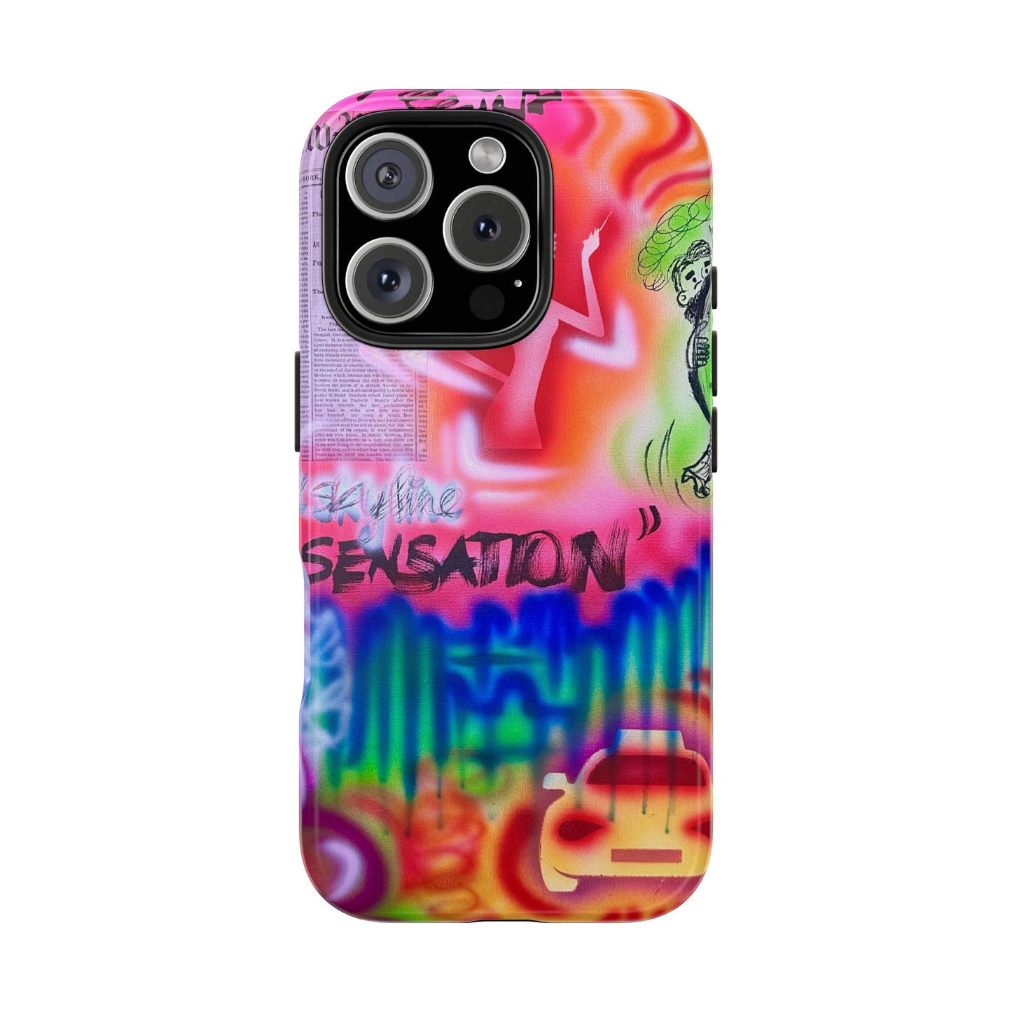 "skyline sensation" airbrush iPhone case