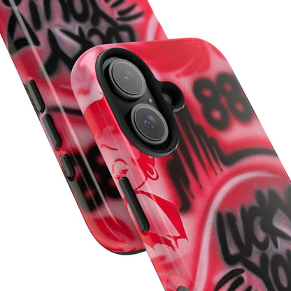 "LUCKY YOU! PT. 2" airbrush iPhone case