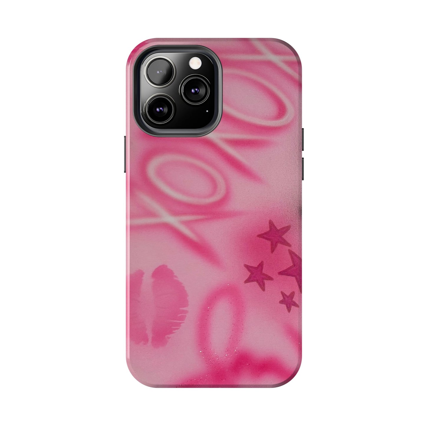 "perfectly pink" airbrush iPhone case