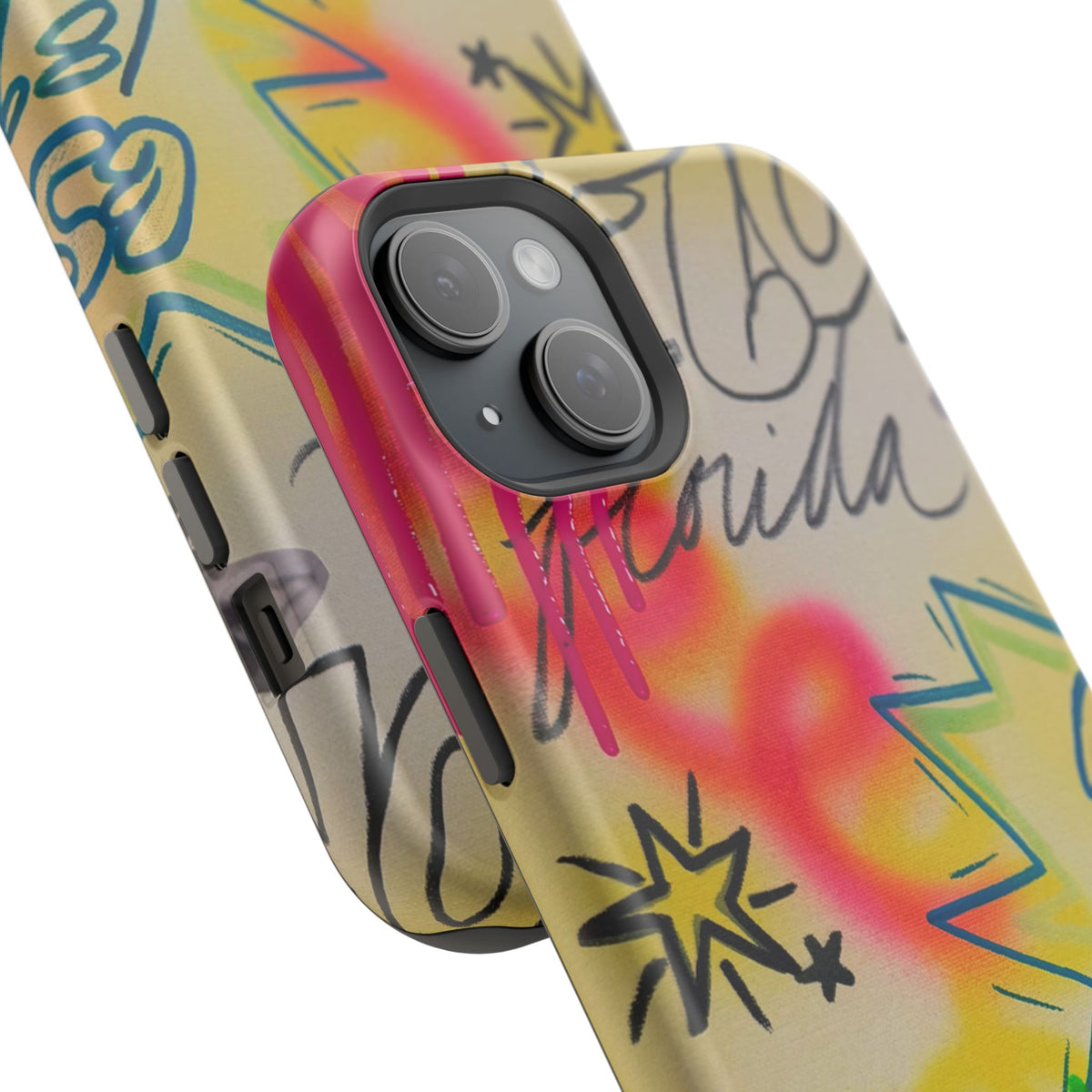 MagSafe "ferocious florida" airbrush iPhone case