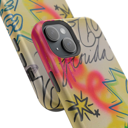 MagSafe "ferocious florida" airbrush iPhone case