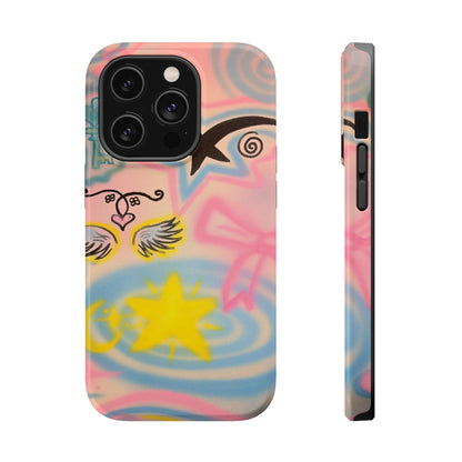 MagSafe "star energy" airbrush iPhone case