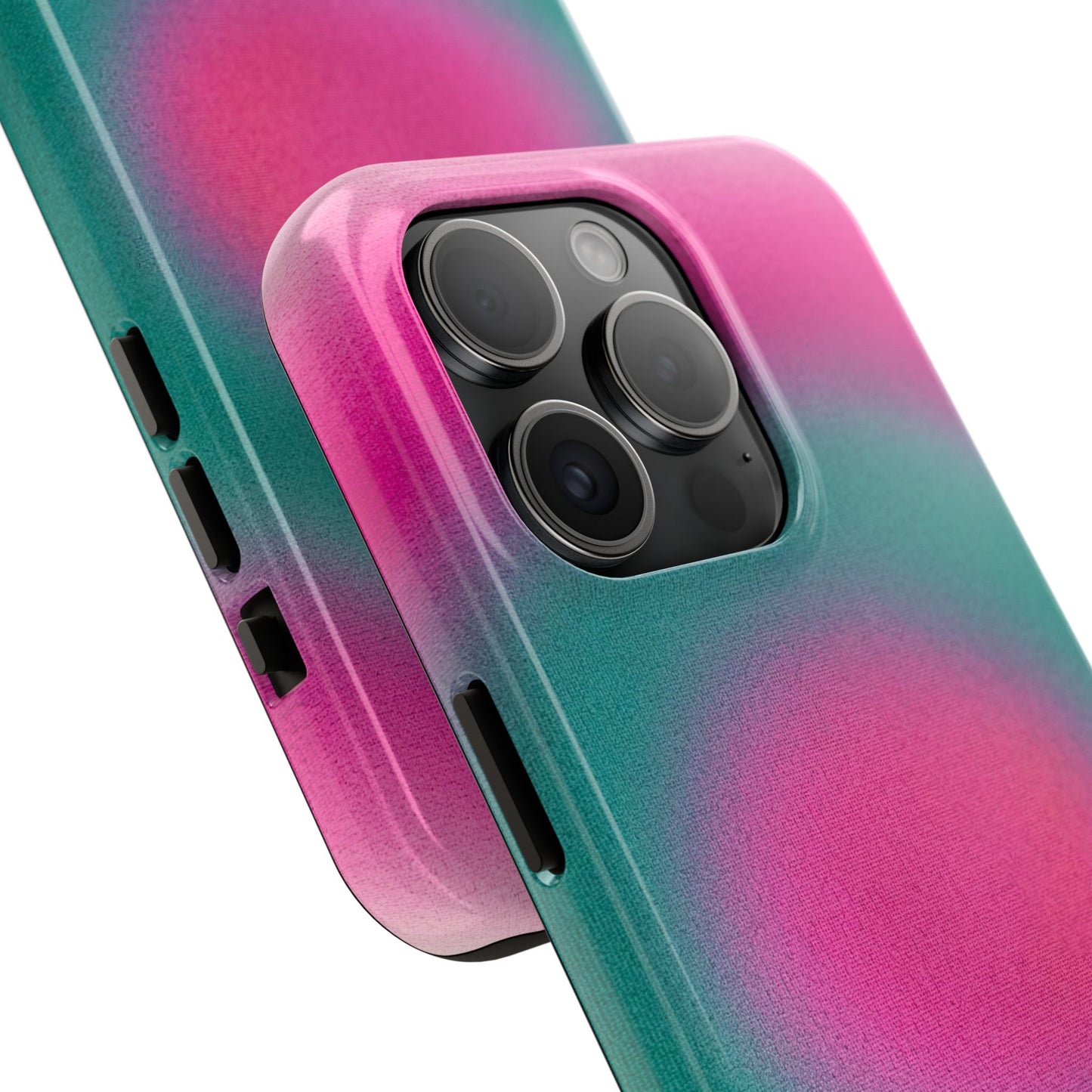 "watermelon swirl" aura airbrush iPhone case
