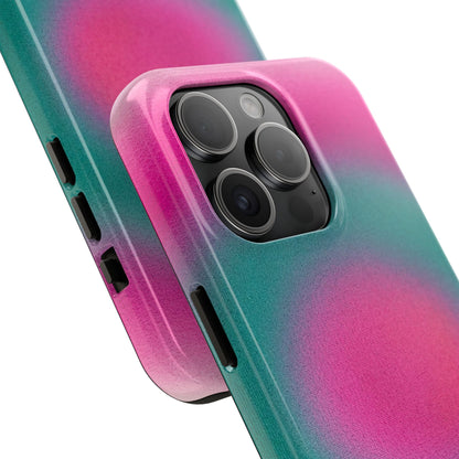 "watermelon swirl" aura airbrush iPhone case