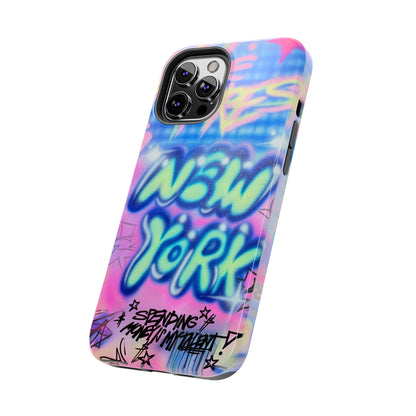 "spending money is my talent" airbrush iPhone case