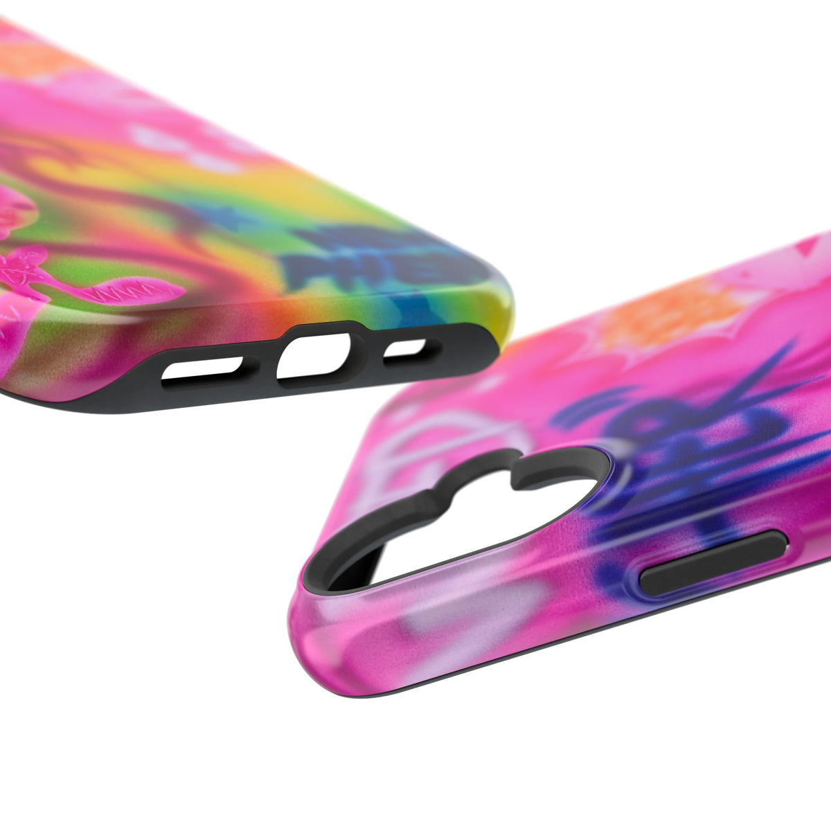 MagSafe "wanted" airbrush iPhone case