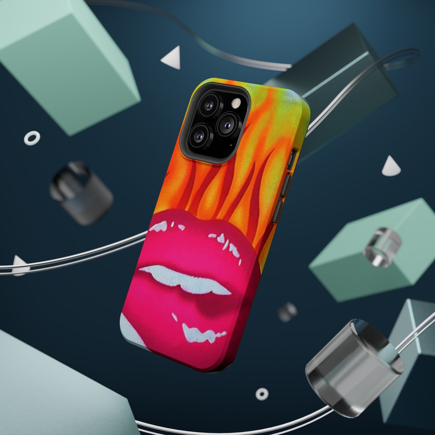 MagSafe „Flaming Lips“ Airbrush iPhone-Hülle