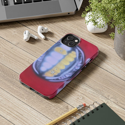 "bite me bling" airbrush iPhone case