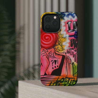 MagSafe „Lost in Paradise“ Airbrush-iPhone-Hülle