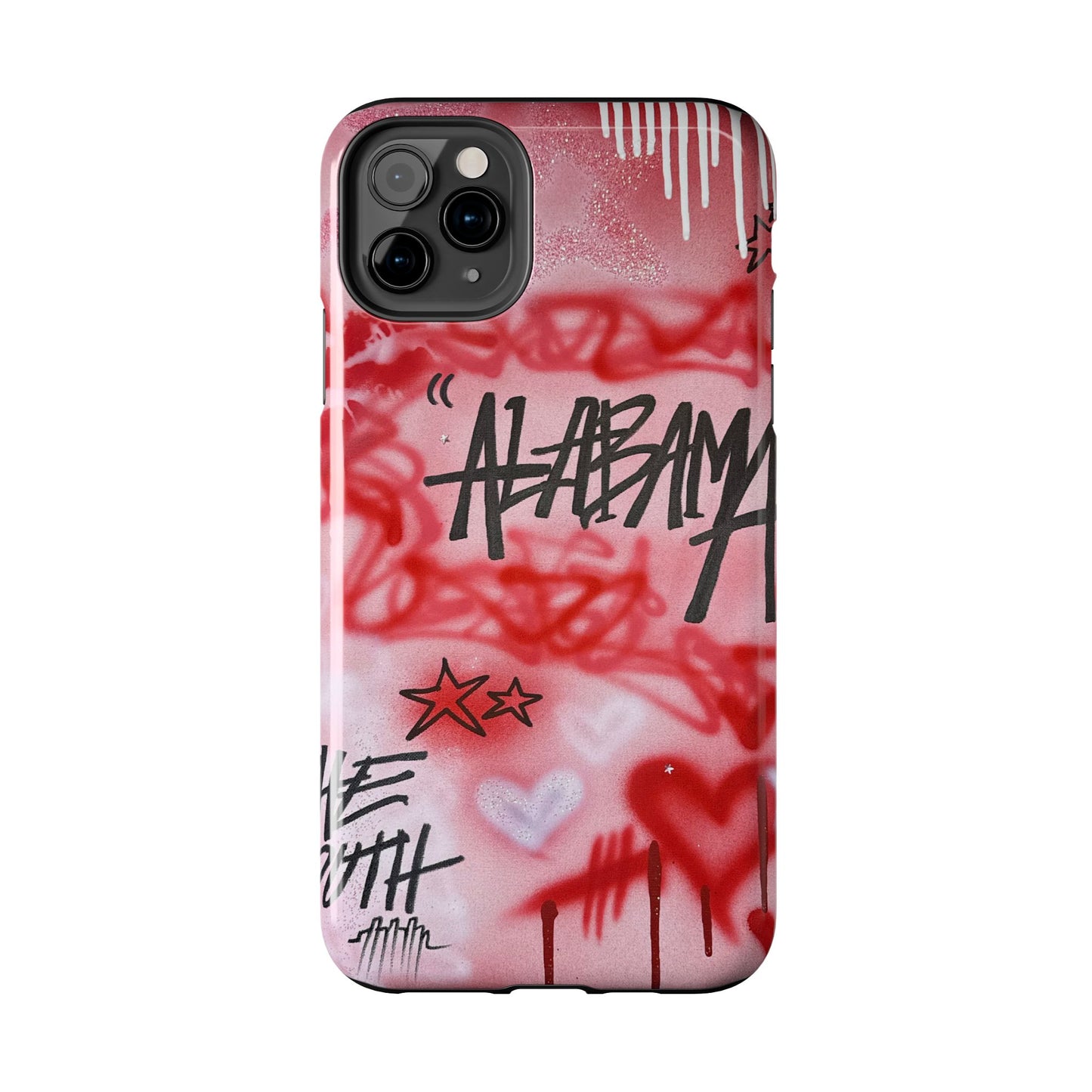 "alabama" airbrush iPhone case