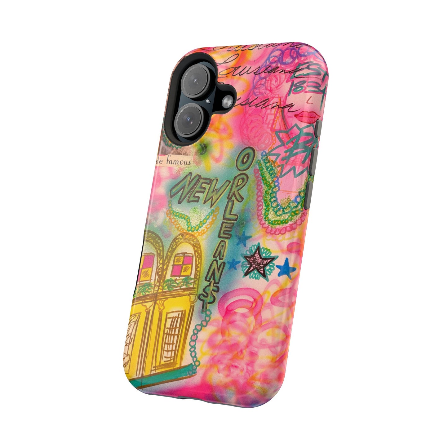 MagSafe "new orleans, la" Airbrush iPhone Hülle