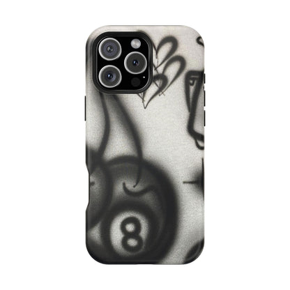 MagSafe "Hidden Ace" Airbrush iPhone Hülle
